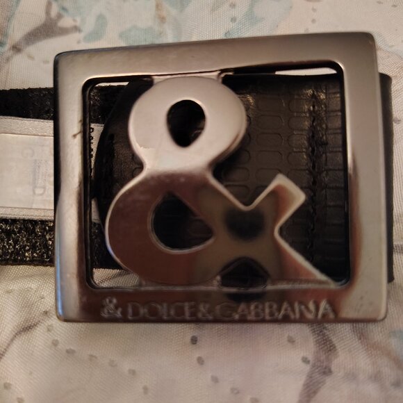 Vintage Dolce & Gabbana leather belt - Picture 1 of 8